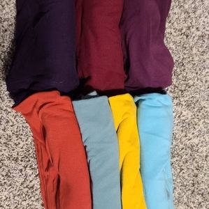 Solid LuLaRoe TC Leggings